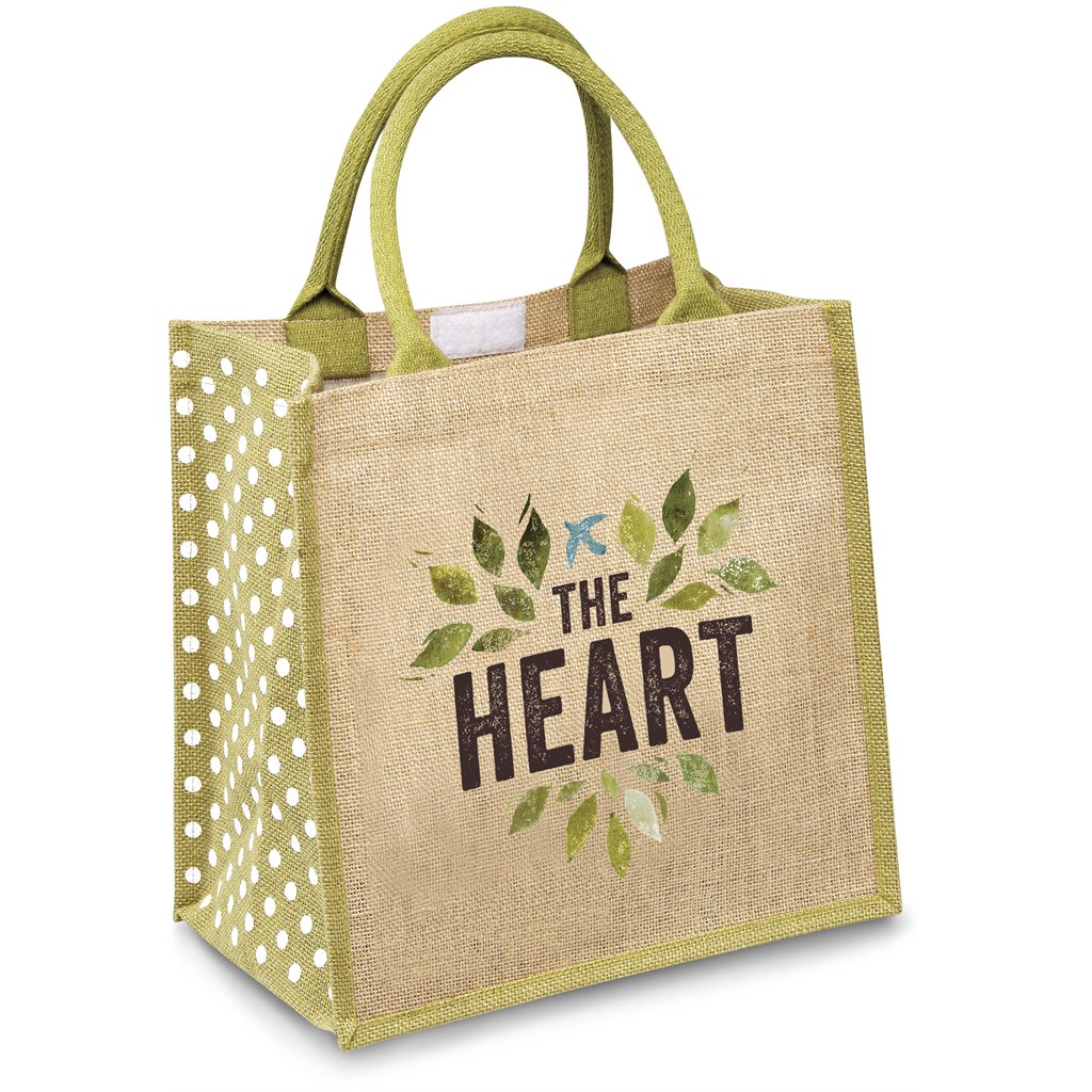 Polka Jute Tote